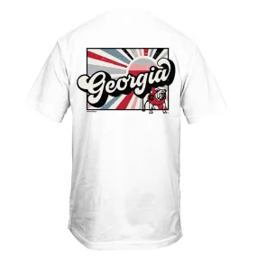 UGA Cream Sunburst Short Sleeve T-Shirt