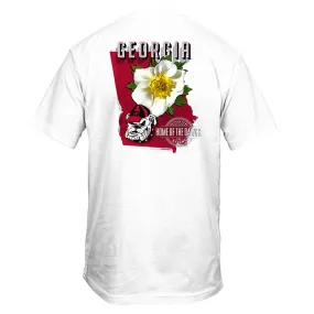 UGA Flower Place Short Sleeve T-Shirt