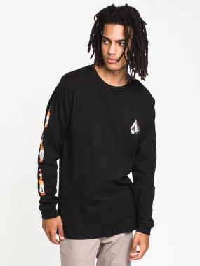 VOLCOM BEER SCORE LONG SLEEVE TEE  - CLEARANCE