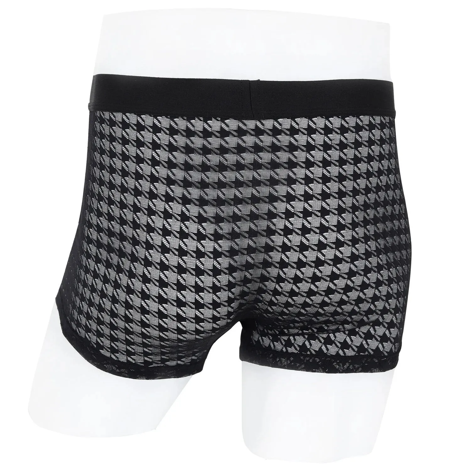 Wacoal Freedom LIMITED UNDERWEAR  กางเกงในผู้ชายผ้าลูกไม้ (Lace Boxer ) รุ่น WX2651 สีดำ (BL)