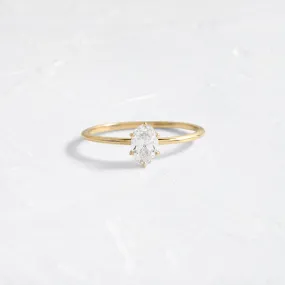 Whisper Ring, 0.35ct. Oval Cut