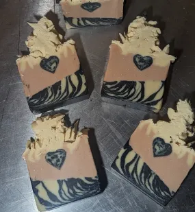 Wild Thang Luxury Handcrafted Valentine's Day Soap 6.5 oz Bar Pink Pineapple Papaya