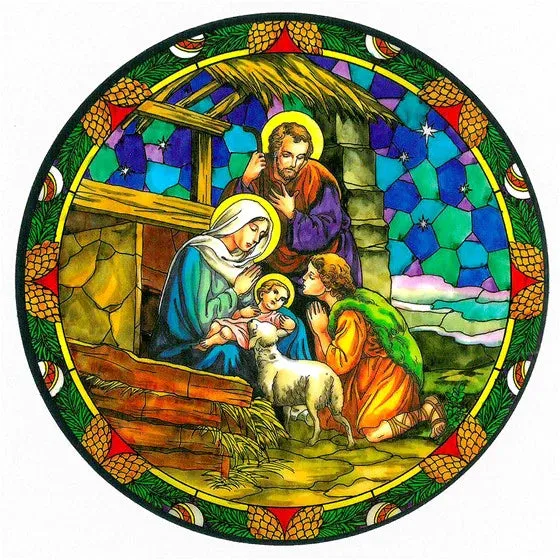 Window Sticker - Nativity