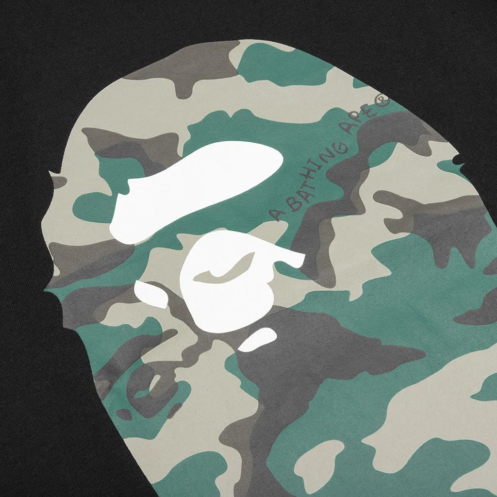 Woodland Camo By Bathing Ape Tee  - Black