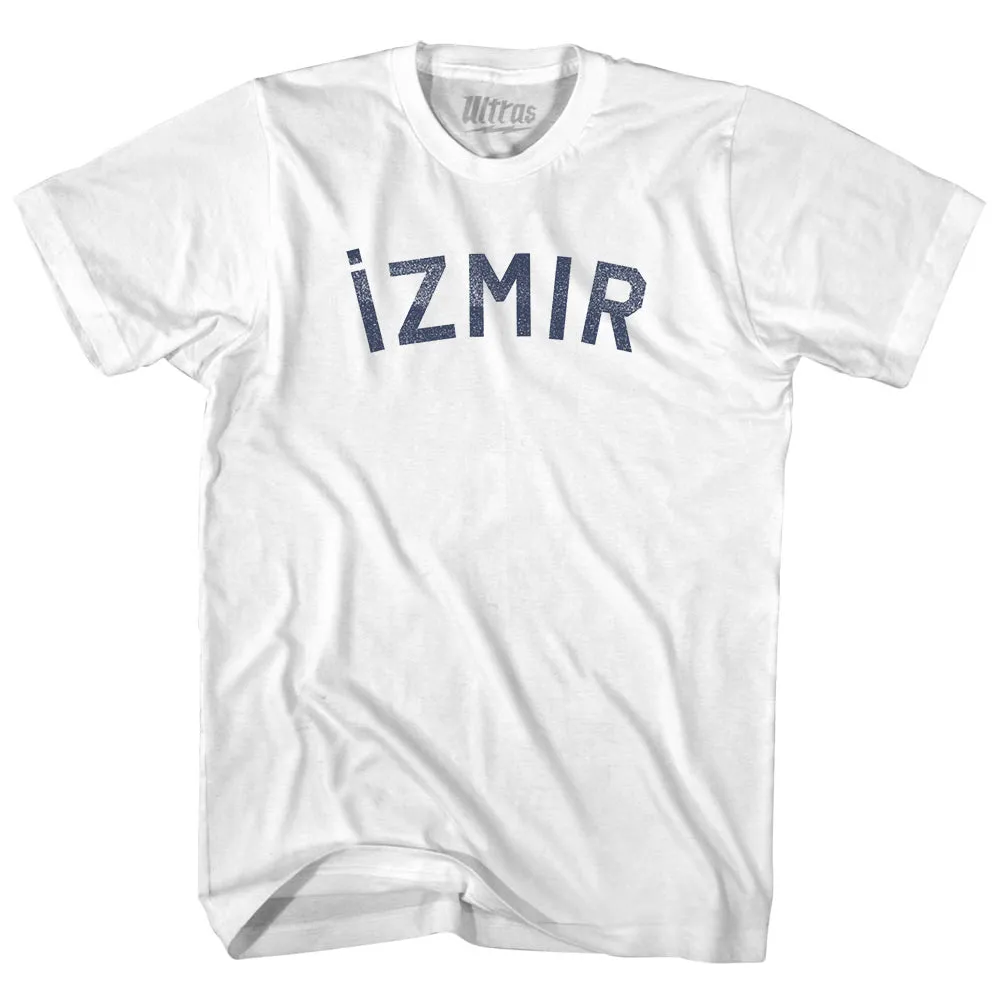 ?zmir Text Womens Cotton Junior Cut T-Shirt