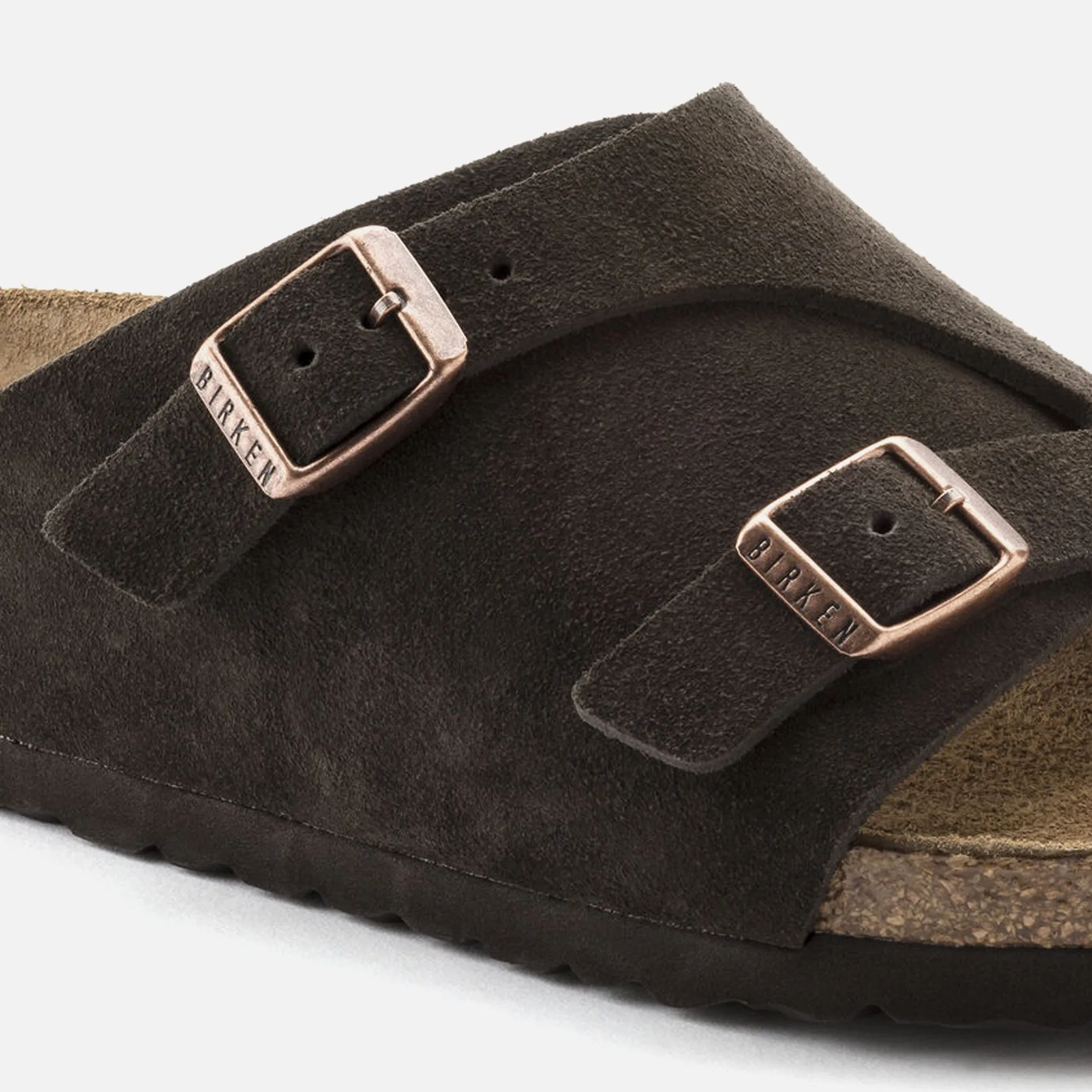 Zürich Soft Footbed - Mocha Suede