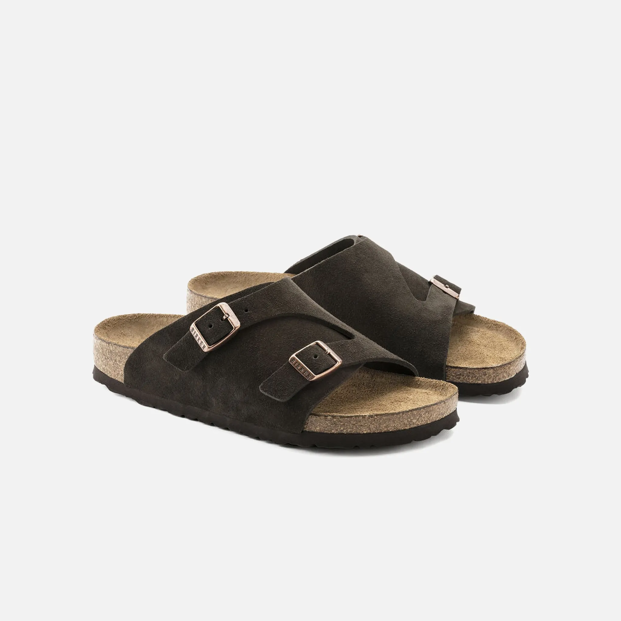 Zürich Soft Footbed - Mocha Suede